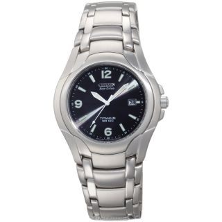 Citizen Men's BM6060-57F Eco-Drive Titanium Bracelet Watch