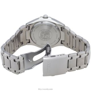 Citizen Men's BM6060-57F Eco-Drive Titanium Bracelet Watch