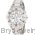 Citizen Women's FB1230-50A Eco Drive White Ceramic Diamond Watch