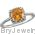 Sterling Silver Birthstone .01 CTW Diamond Ring