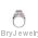 Sterling Silver Rose De France Quartz Ring