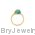 14K Gold Designer's Chinese Turquoise Ring