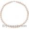 Sterling Silver Freshwater Cultured Pink Pearl 18" Necklace